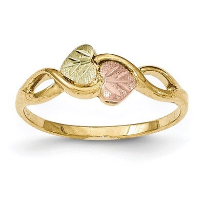 Black Hills Gold Ring 10k Tri-color 10BH628, MPN: 10BH628, 31902829000