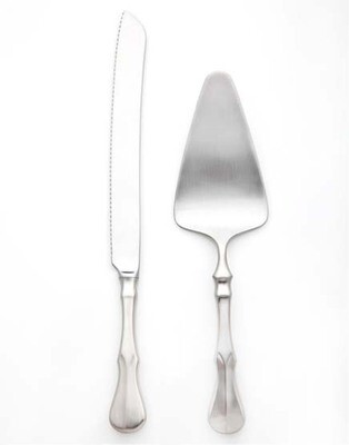 Ricci Violino Satin Cake Knife And Server, MPN: 10596, 644907105965