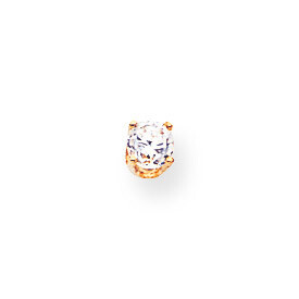 Single Stud Diamond Earring 14k Gold XA6AA-S, MPN: XA6AA-S, 883957339603
