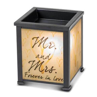 Mr and Mrs Glass Lantern Warmer GM22851, MPN: GM22851, 633303852153