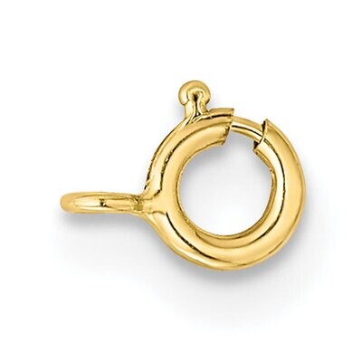 Standard Weight Spring Ring Clasp 10k Yellow Gold 1Y1698, MPN: 1Y1698,
