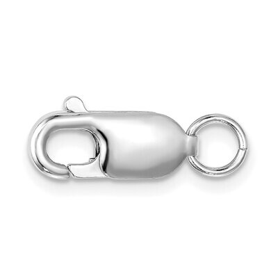 Standard Weight Lobster with Jump Ring Clasp 14k White Gold WG1619, MPN: WG1619,