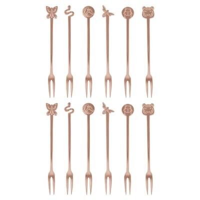 Sambonet Party Fashion Party Forks 12 Piece Giftboxed 52649R53, MPN: 52649R53, 790955000000