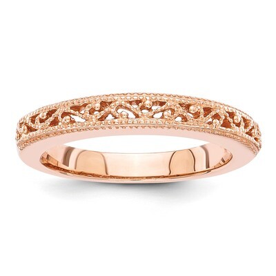 Band 14k Rose Gold X9494, MPN: X9494, 886774379807