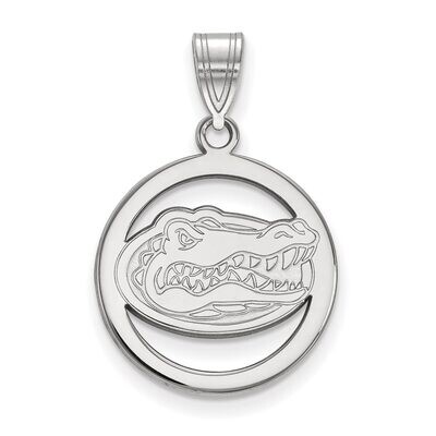 University of Florida Sm Pendant in Circle Sterling Silver SS033UFL, MPN: SS033UFL, 886774705910