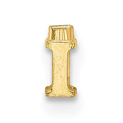 Casted Letter I 14k Yellow Gold YG2219I, MPN: YG2219I,