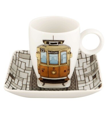 Vista Alegre Alma De Porto Coffee Cup &amp; Saucer Electrico, MPN: 21114206,