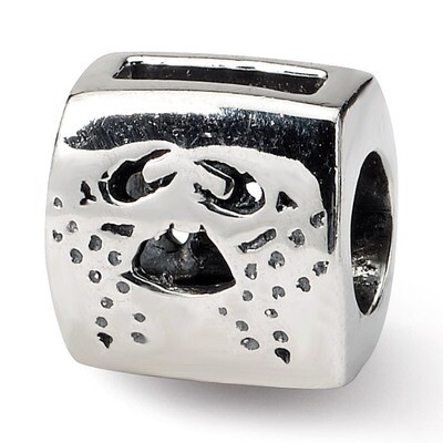 Cancer Zodiac Antiqued Bead - Sterling Silver QRS459, MPN: QRS459, 883957723662