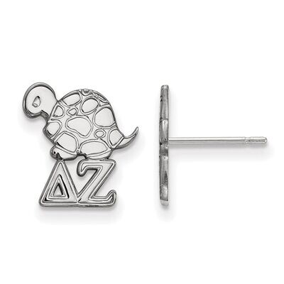 Delta Zeta Extra Small Post Earrings Sterling Silver SS038DZ, MPN: SS038DZ, 886774607948