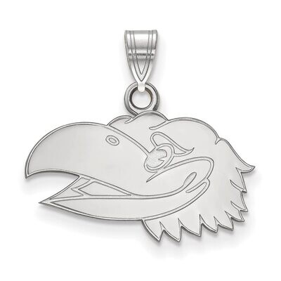 University of Kansas Small Pendant 10k White Gold 1W040UKS, MPN: 1W040UKS, 886774787183