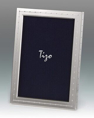 Tizo Ropes 5 x 7 Inch Silver Plated Picture Frame, MPN: 955-57,