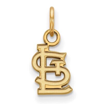 Saint Louis Cardinals x-Small Pendant 14k Yellow Gold 4Y044CRD, MPN: 4Y044CRD, 886774881928