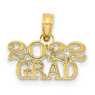 2022 Grad Charm 10k Gold 10K9937, MPN: 10K9937,