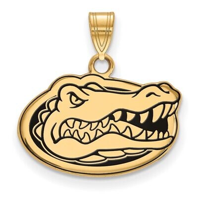 University of Florida Small Enamel Pendant Gold-plated Silver GP031UFL, MPN: GP031UFL, 886774934594