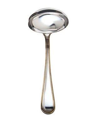 Ricci Ascot Gold Accent Gravy Ladle, MPN: 10243, 644907102438