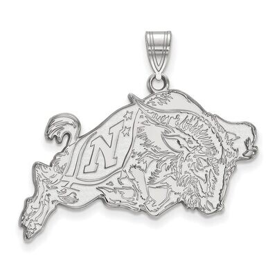 Navy x-Large Pendant 14k White Gold 4W022USN, MPN: 4W022USN, 886774843582