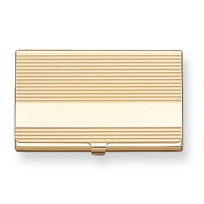 Gold-tone Business Card Case GM4946, MPN: GM4946, 788089024826