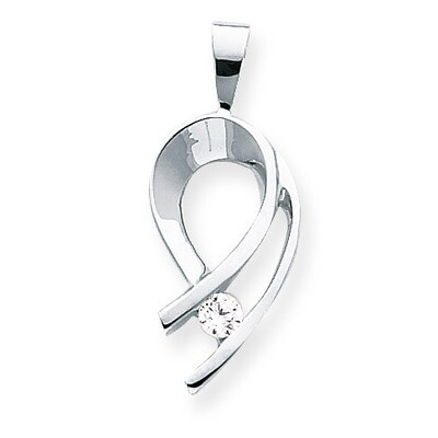 slide mounting 14k White Gold XS257W, MPN: XS257W, 883957175256