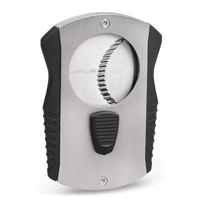 Barracuda Serrated 80 RG Cigar Cutter - Chrome &amp; Black GM19874, MPN: GM19874, 894236015194