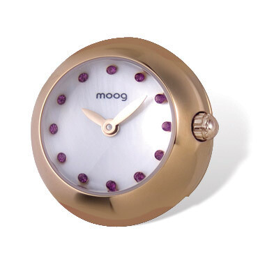Moog Rose-tone Fuchsia Zoom Watch Only Without Band