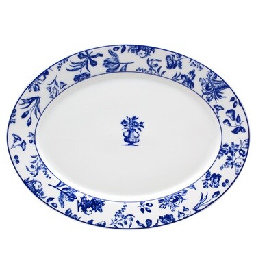 Vista Alegre Chintz Azul Small Oval Platter, MPN: 21107163, 5601266023212