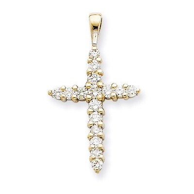 Diamond Cross 14k White Gold XP3417A, MPN: XP3417A, 191101543593