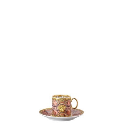 Versace La Scala del Palazzo Rosa AD Cup &amp; Saucer 4 1/4 Inch, MPN: 19335-403665-14715, 790955080805