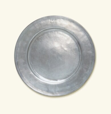 Match Pewter Round Platter Medium a637.0, MPN: a637.0,
