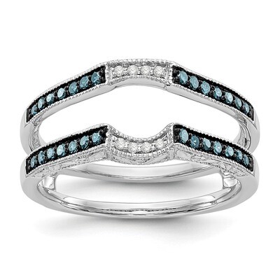 Blue &amp; White Diamond Guard 14k White Gold RM3129B-BD-025-WAA, MPN: RM3129B-BD-025-WAA, RM3129B-BD-0…