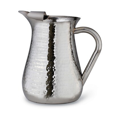 72oz. Hammered Pitcher with Ice Guard Stainless Steel GM14098, MPN: GM14098, 15227726053