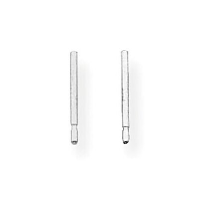 Post Earring Setting 18k White Gold 8W691, MPN: 8W691,