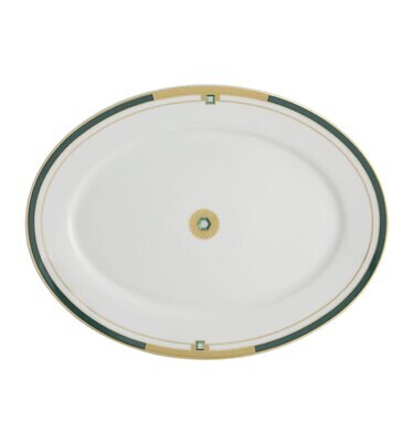 Vista Alegre Emerald Large Oval Platter, MPN: 21121990, 5601266401980