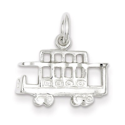 Caboose Charm Sterling Silver QC1039, MPN: QC1039, 883957904863