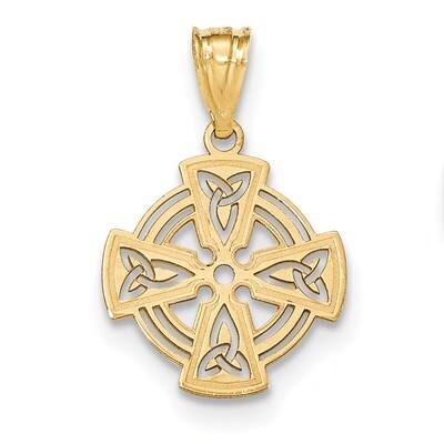 Laser Cut Charm 14k Gold YC1206, MPN: YC1206, 191101459023