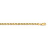 16 Inch 3.25mm Diamond Cut Rope Chain 14k Yellow Gold 024L-16, MPN: 024L-16, 883957318929