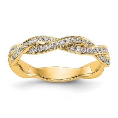 Diamond Wedding Band 14k Yellow Gold RM2577B-036-YAA, MPN: RM2577B-036-YAA,