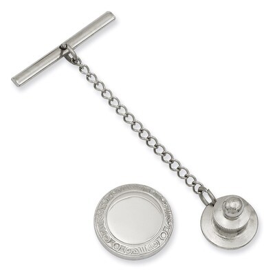 Round Tie Tack KW655, MPN: KW655, 196904090664