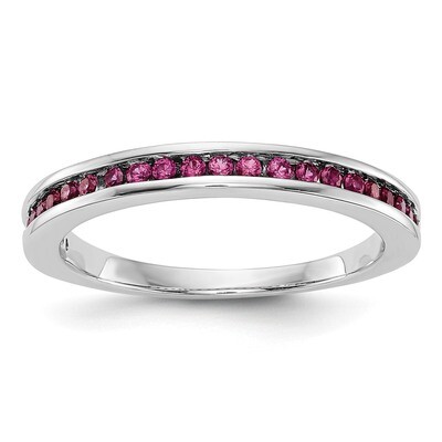 Ruby Band 14k White Gold RM3453B-RU-W, MPN: RM3453B-RU-W, 191101826900
