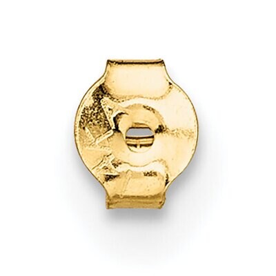 Ultra Light Friction Earring Nut 14k Yellow Gold YG2694, MPN: YG2694,
