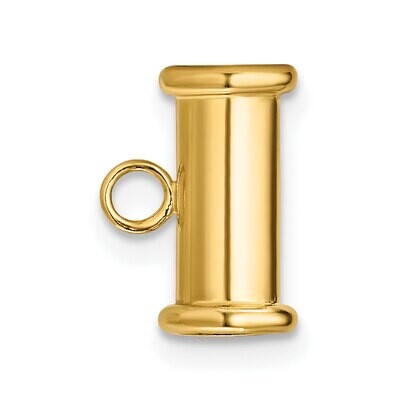 Ring on Tube Bail 14k Yellow Gold YG1600, MPN: YG1600,