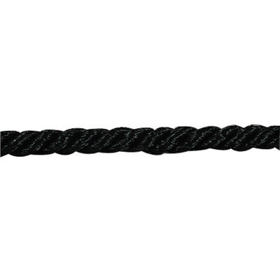 Round Black Nylon Loupe Chain JT3079, MPN: JT3079, 654207152804
