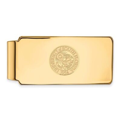 University of South Florida Money Clip Crest 10k Yellow Gold 1Y023USFL, MPN: 1Y023USFL, 886774812786