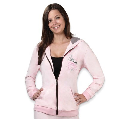 Lillian Rose Bride Pink Size Small Hooded Jacket GM10250
