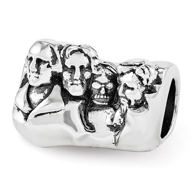 Mount Rushmore Bead - Sterling Silver QRS3428, MPN: QRS3428, 191101195266