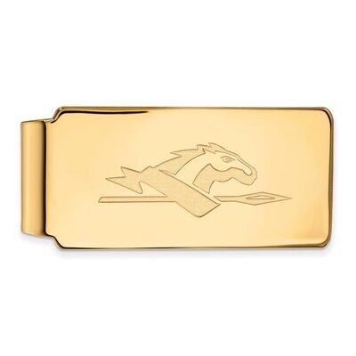 Longwood University Money Clip 14k Yellow Gold 4Y017LOC, MPN: 4Y017LOC, 886774874531