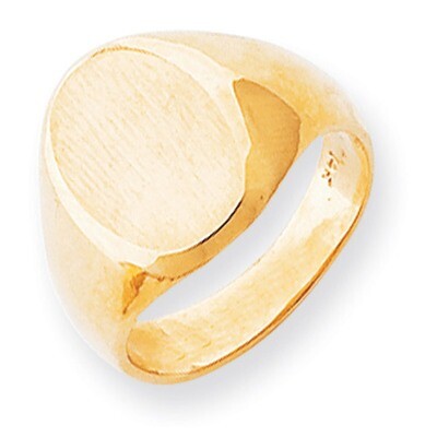 Men&#39;s Signet Ring 14k Gold RS144, MPN: RS144, 883957410371