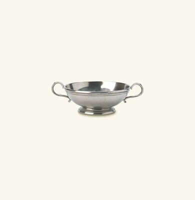 Match Pewter Low Footed Bowl With Handles Small 1068.1, MPN: 1068.1,