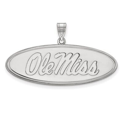 University of Missisippi Large Pendant Sterling Silver SS004UMS, MPN: SS004UMS, 886774712147