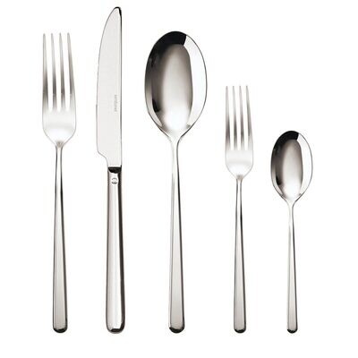Sambonet Linear 5 Piece Place Setting Solid Handle 52713-93, MPN: 52713-93,