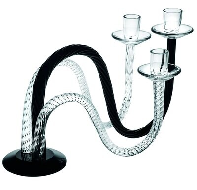 Vista Alegre Roots Candelabrum With 3 Arms 1 Black 48002721, MPN: 48002721, 5601266089140